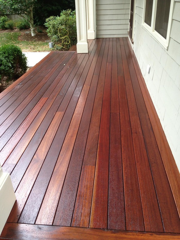 Front Porch stain Traditional Porch New York by Classic