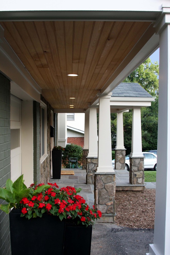 Front Porch Craftsman Porch DC Metro by WINN Design+Build Houzz