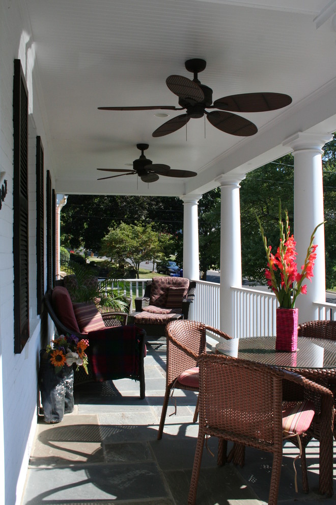 Front Porch With Ceiling Fans And, Porch Ceiling Fans