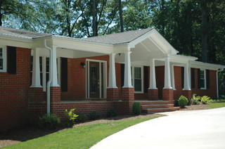 Full Length Front Porch - Photos & Ideas | Houzz