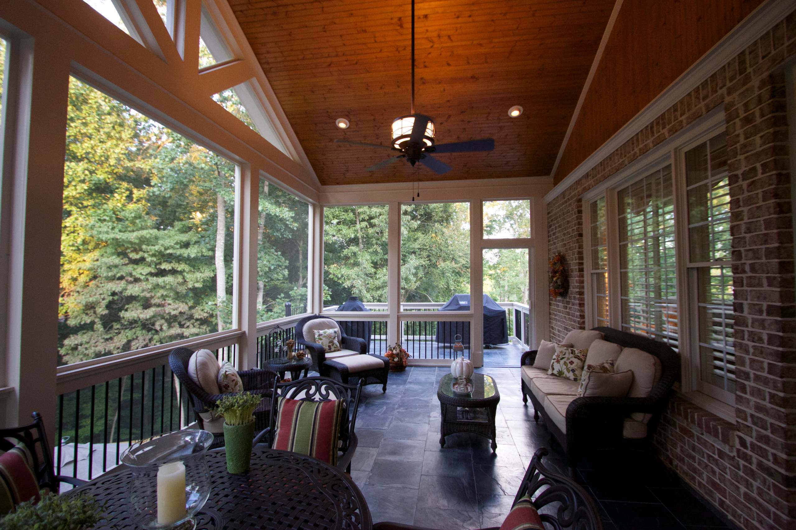 Gable Screen Porch Houzz