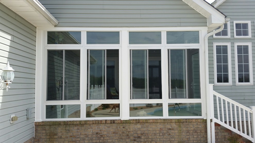 Glass Porch Enclosure Traditional Porch Other by Outdoor