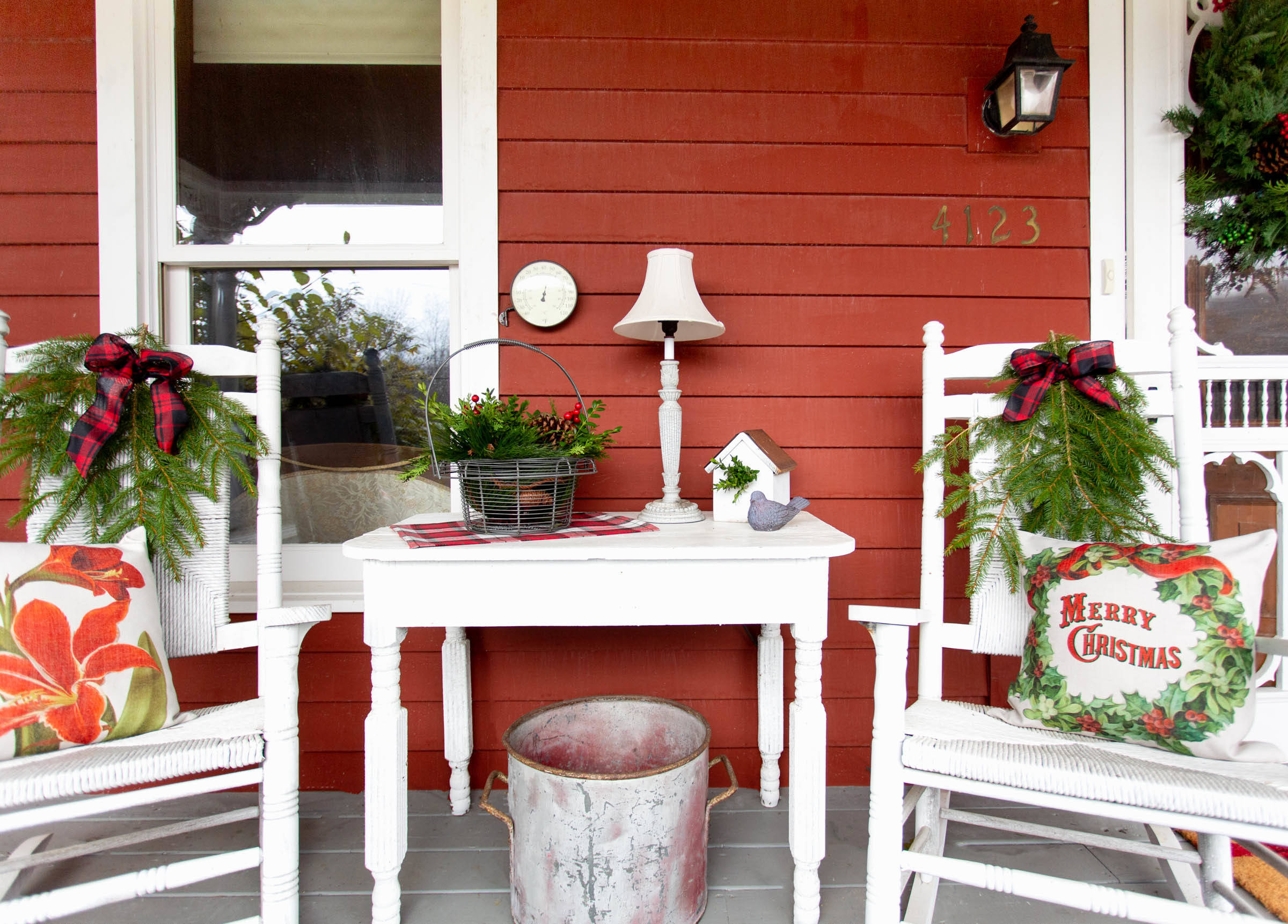 75 Farmhouse Red Porch Ideas You'll Love - January, 2024