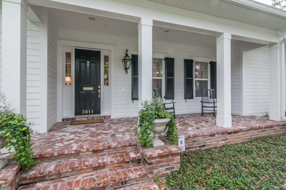 Golfview South Tampa Custom Ranch Home Traditional Porch