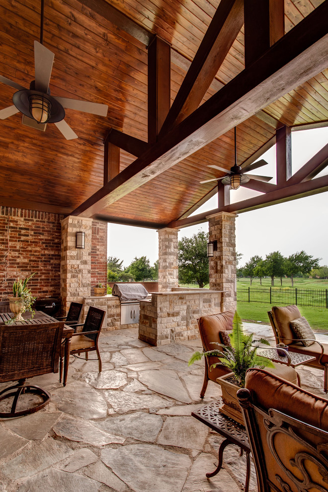 Elegant porch photo in Dallas