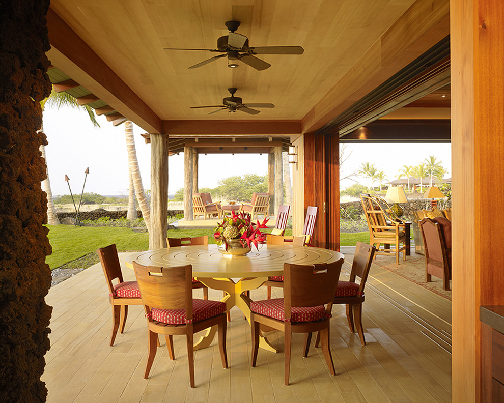 Idéer för tropiska verandor