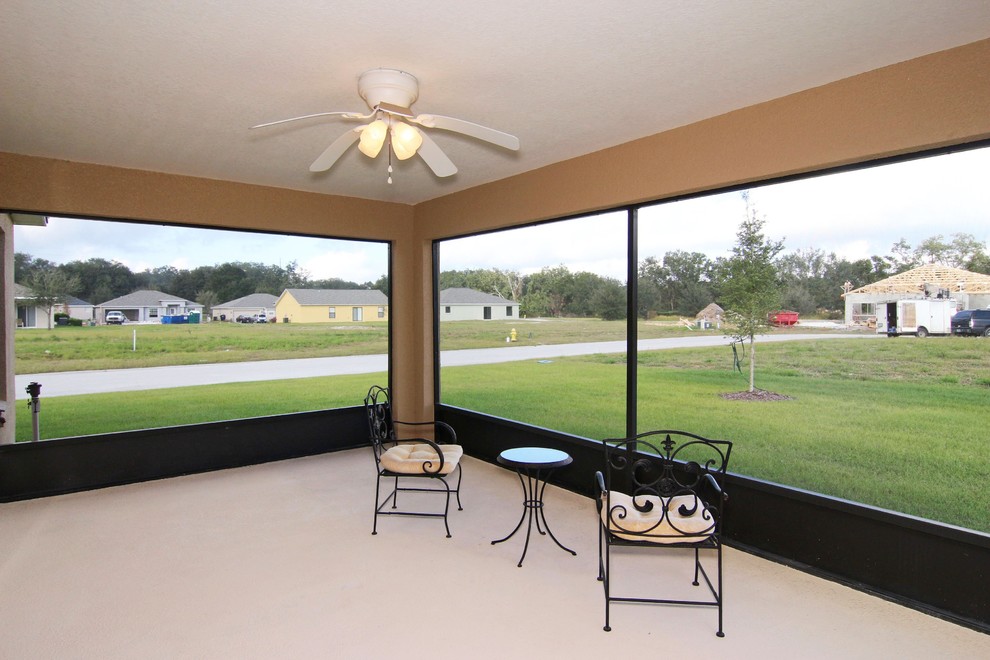 Hawthorne (APR 43) floor plan for sales in Auburndale Florida Traditional Porch Orlando