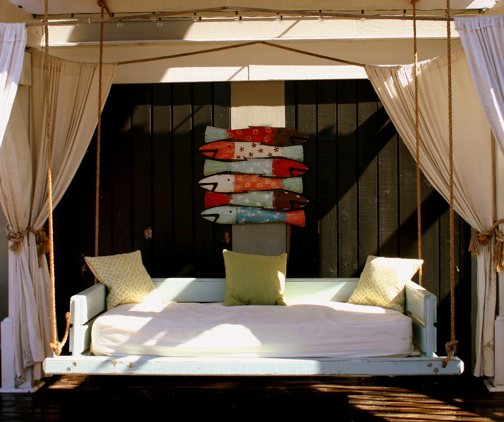 Hayden Bed Swing from Vintage Porch Swings Charleston SC Traditional Porch Charleston