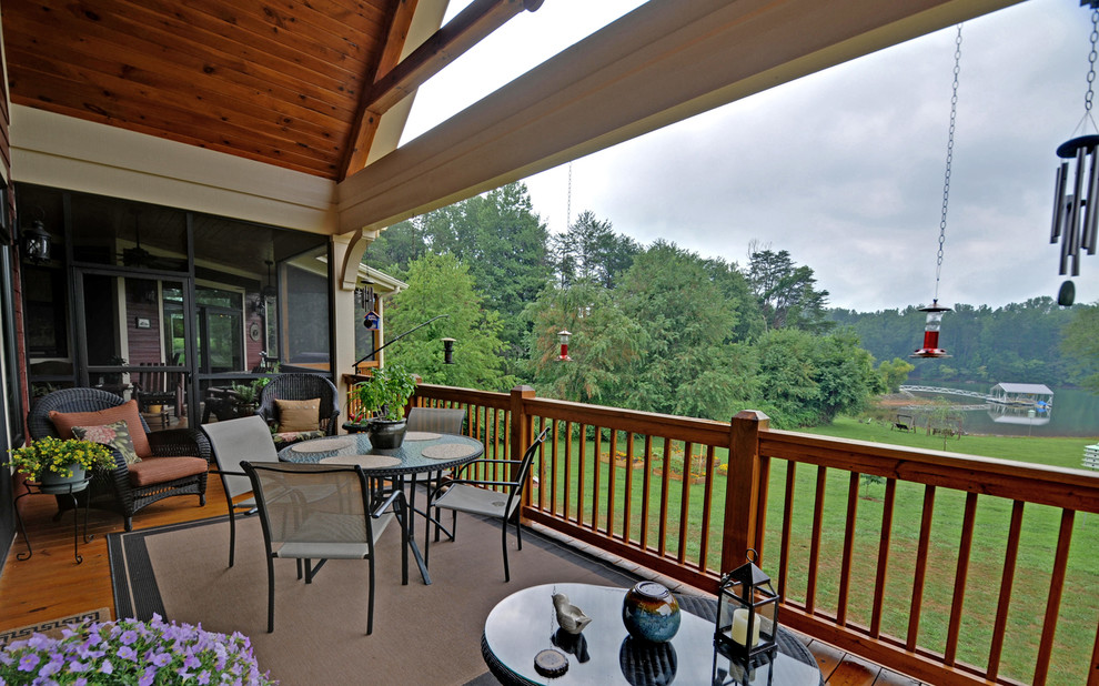 Hayesville NC Custom Homes Traditional Porch Atlanta by