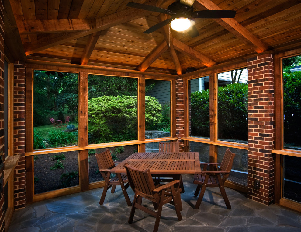 Heavy Timber Porch Traditional Porch Atlanta by Reform inc. Houzz
