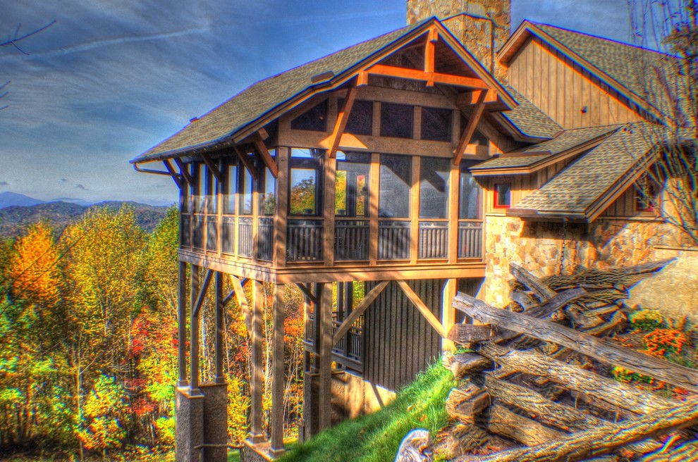 Heffron House, The Headwaters at Banner Elk, Banner Elk, NC Transitional Porch Charlotte
