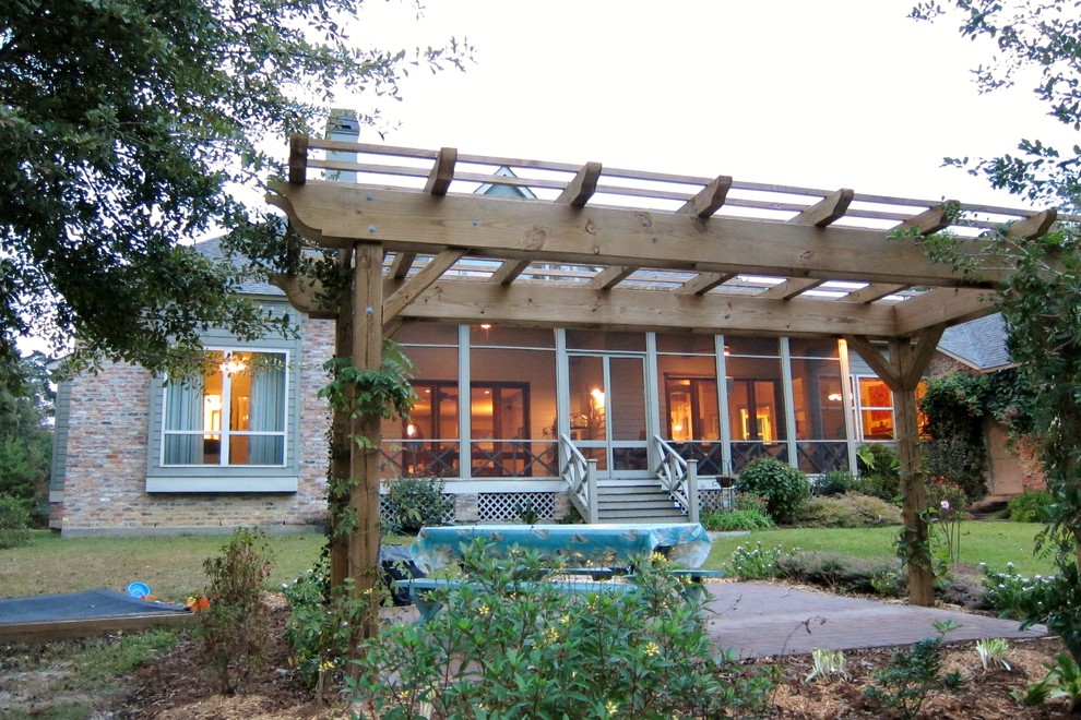 Highland Bluff Drive Traditional Porch New Orleans by Chris