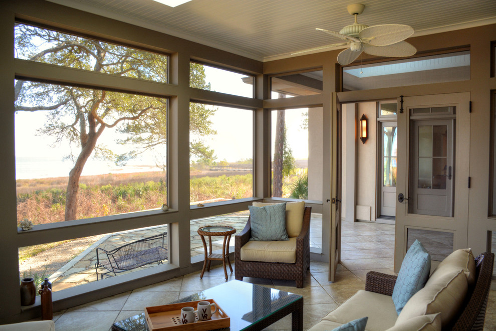 Hilton Head Plantation Home Transitional Porch Atlanta by