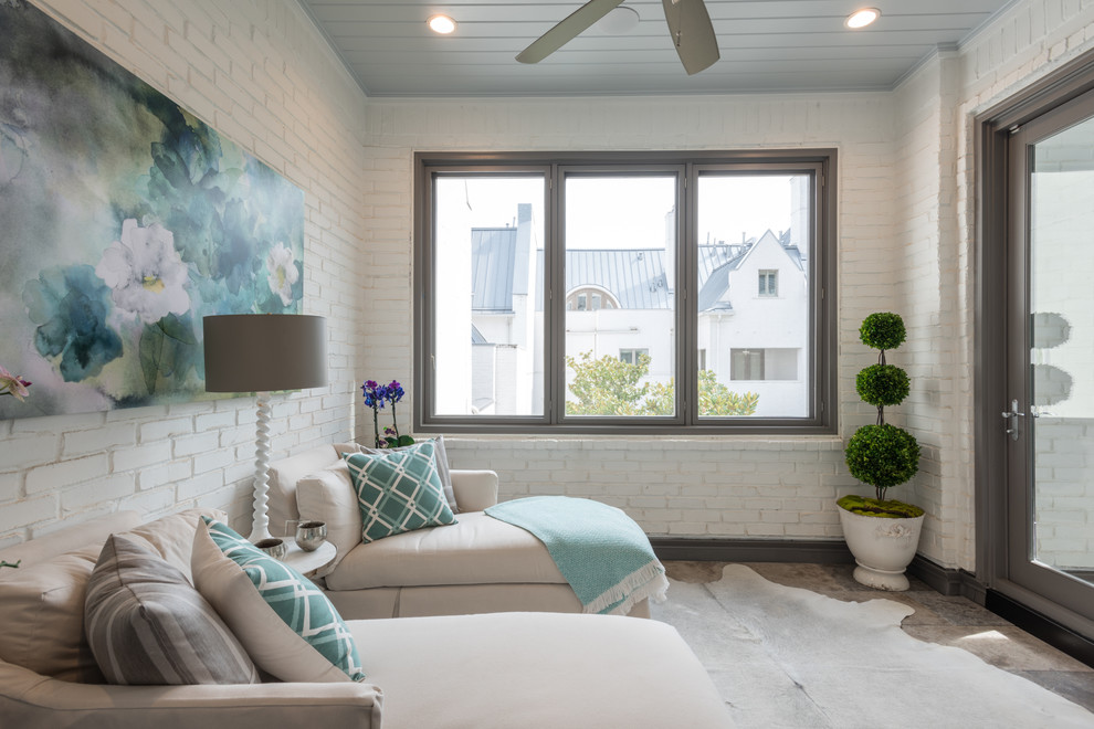 Houston Texas Upper Kirby Luxury Townhome Porch Houston by