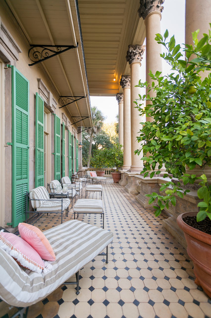 Isaac Jenkins Mikell House - Traditional - Porch - Charleston - by