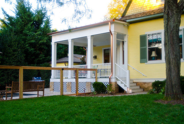 Joshua's Screened in Porch - Traditional - Veranda - DC Metro - by ...