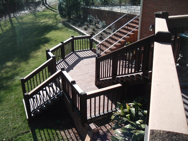 This is an example of a modern porch design in Charlotte.