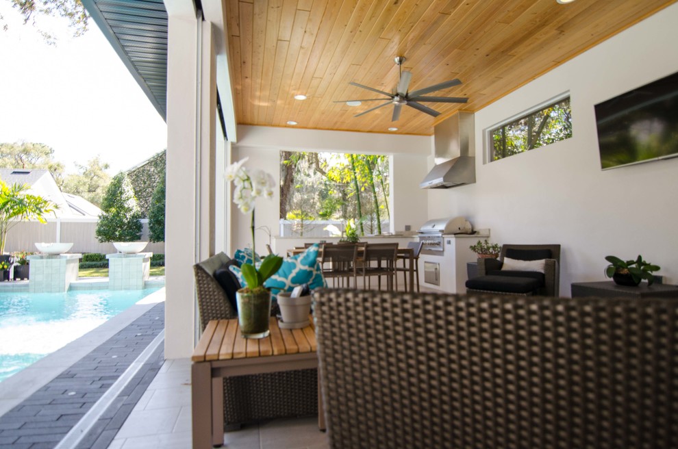 Lake Sue Modern Contemporary Porch Orlando by FG Schaub Custom Homes Houzz