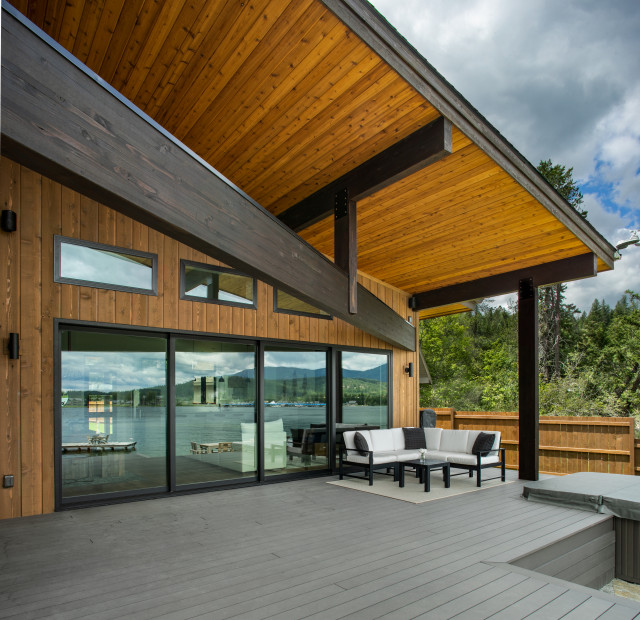 Lakeshore Sagle Moderno Portico Seattle di Selle Valley