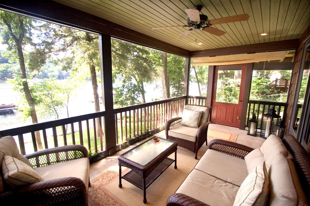 This is an example of a classic veranda in Other.