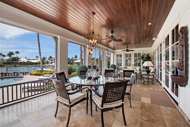 Lanai - Tropical - Verandah - Miami - by Naples Bay Builders, Inc