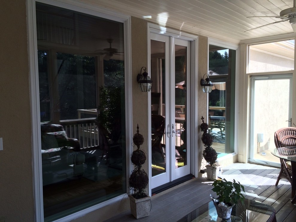 Large windows bring light - Transitional - Porch - Atlanta - by Window ...