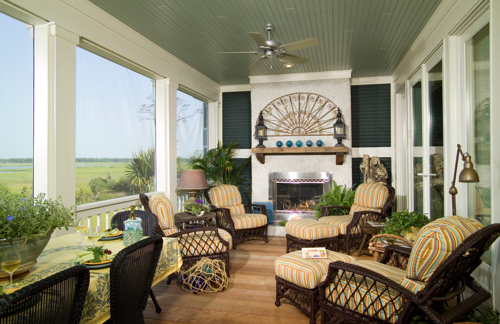 Design ideas for a veranda in Charleston.