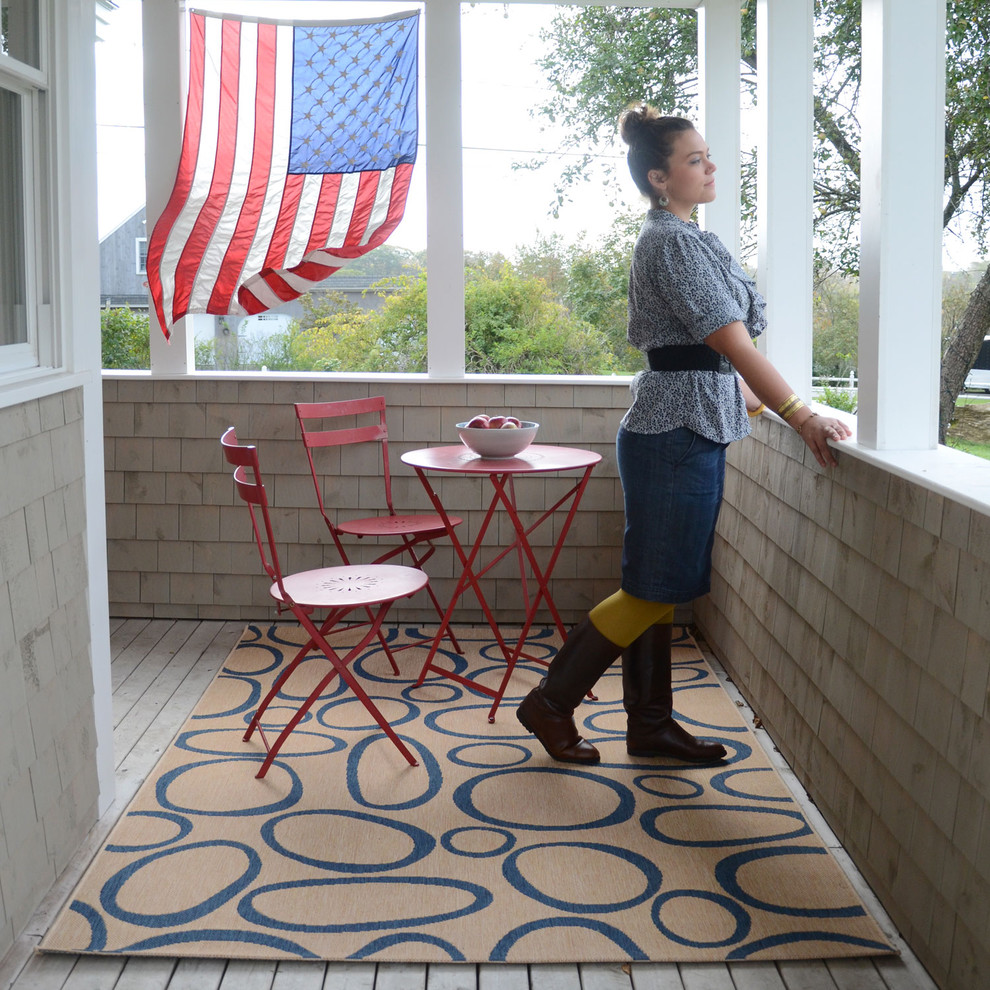 Inspiration for a classic veranda in Portland Maine.