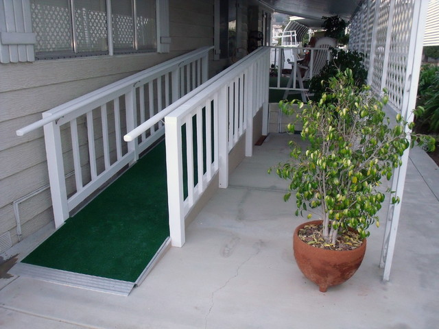 Mobile Home Custom Ramps - Porch - San Diego - by Aging-In-Place 