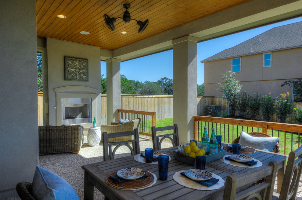 Model Home in Park Hill at the Heights at Stone Oak Traditional