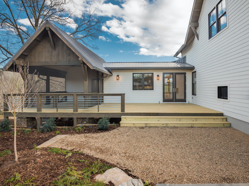 Modern Farmhouse Back Deck and Porch - Farmhouse - Porch - Other - by