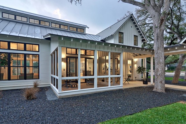 Modern Farmhouse - Landhausstil - Veranda - Austin - von Redbud Custom