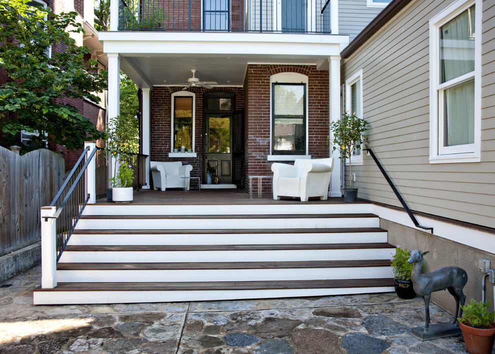 Inspiration for a timeless porch remodel in Louisville