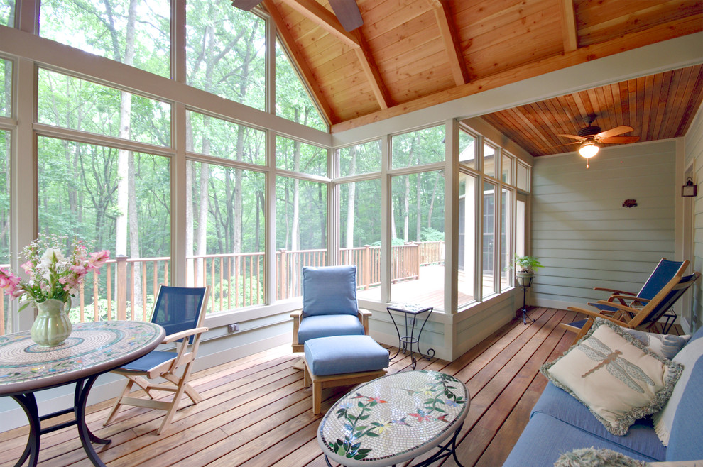 Monkton Screen Porch, 2017 Traditional Porch Baltimore by ADR