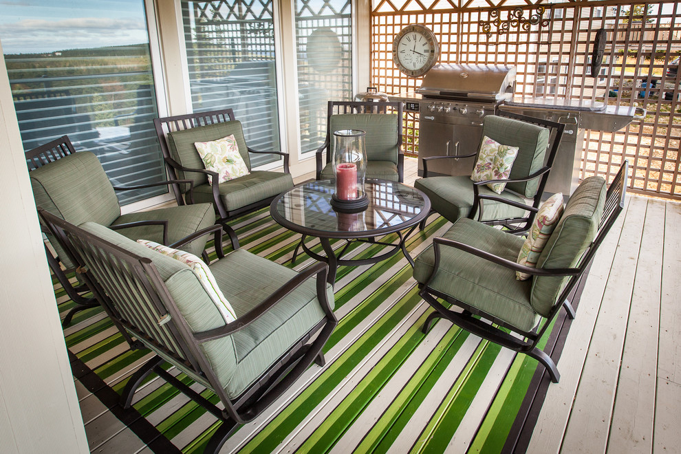 Design ideas for a classic veranda in Other.