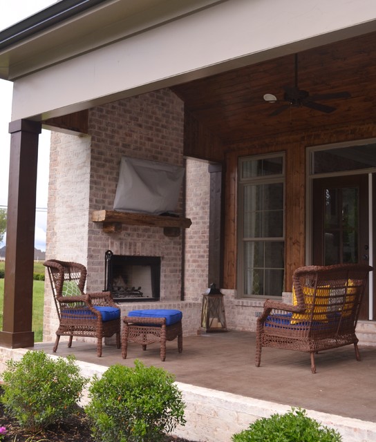 New Construction Classique Chic Porche Nashville par Holmes by