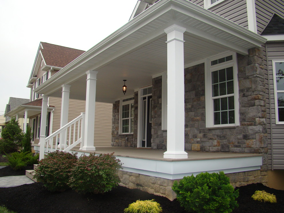 New construction Traditional Porch Philadelphia by Neerland