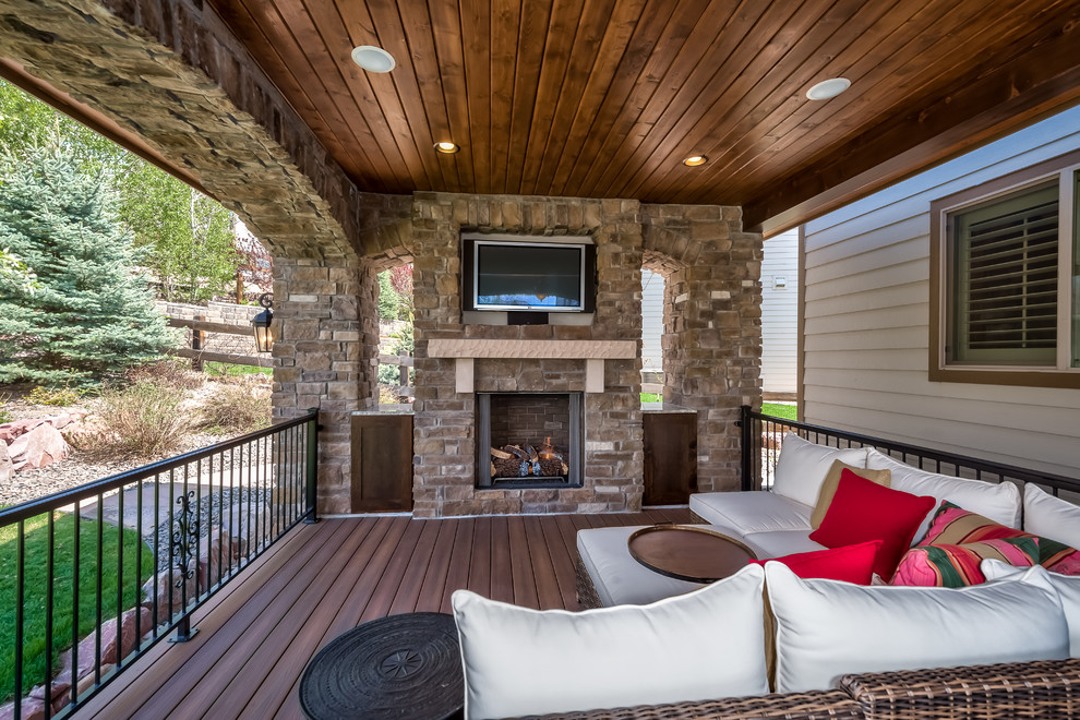 New Deck Addition Heritage Hills Lone Tree CO Contemporary Porch