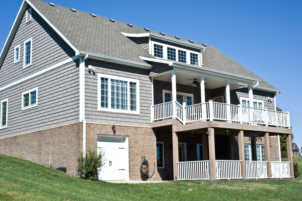 New TwoStory Craftsman Porch Other by Ayres Custom Homes Houzz