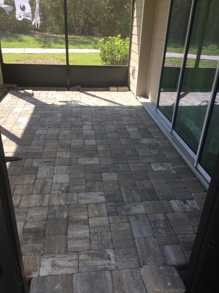 Nocatee Willow Cove walkway and porch Beach Style Porch
