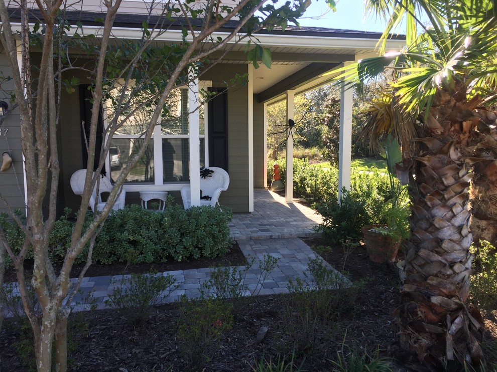 Nocatee Willow cove walkway and porch Beach Style Porch