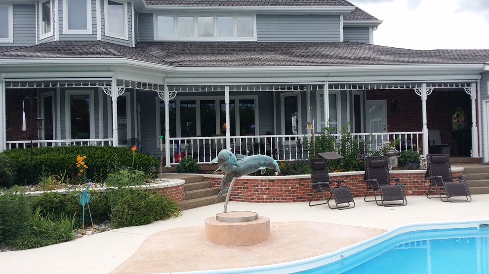 Our Work Traditional Porch Louisville by Screens of Kentucky