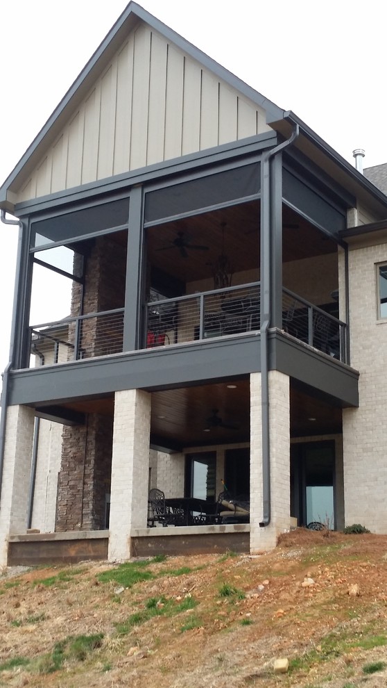 Our Work Craftsman Porch Louisville by Screens of Kentucky, LLC