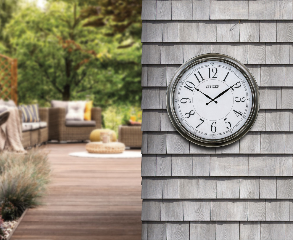 Outdoor Clocks Contemporary Porch Jacksonville by Citizen Watch