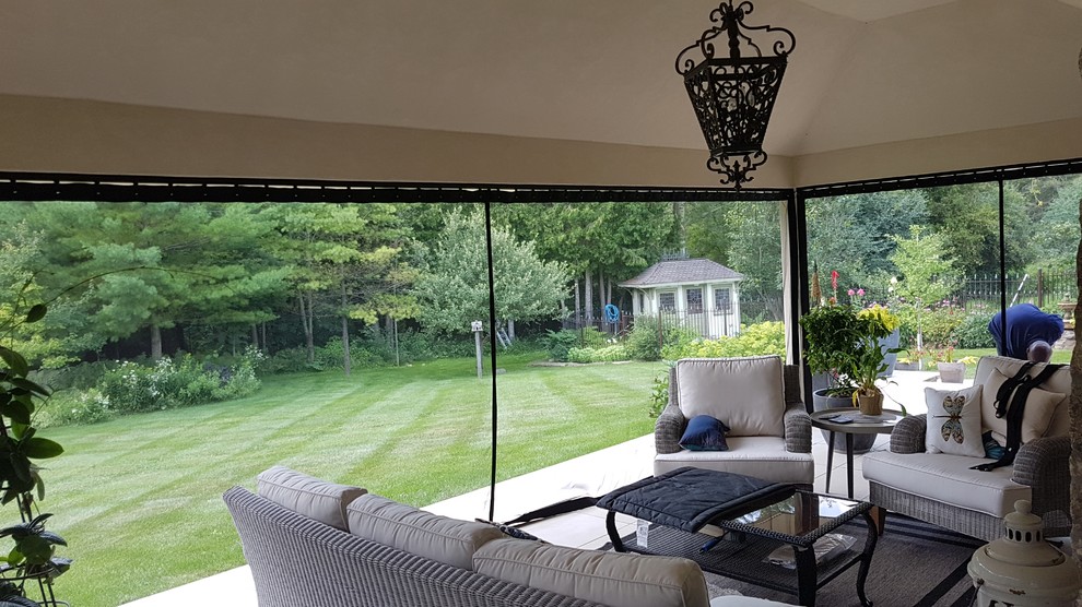 Outdoor Curtains/Mosquito Drapes/Porch Screens Porch Toronto by