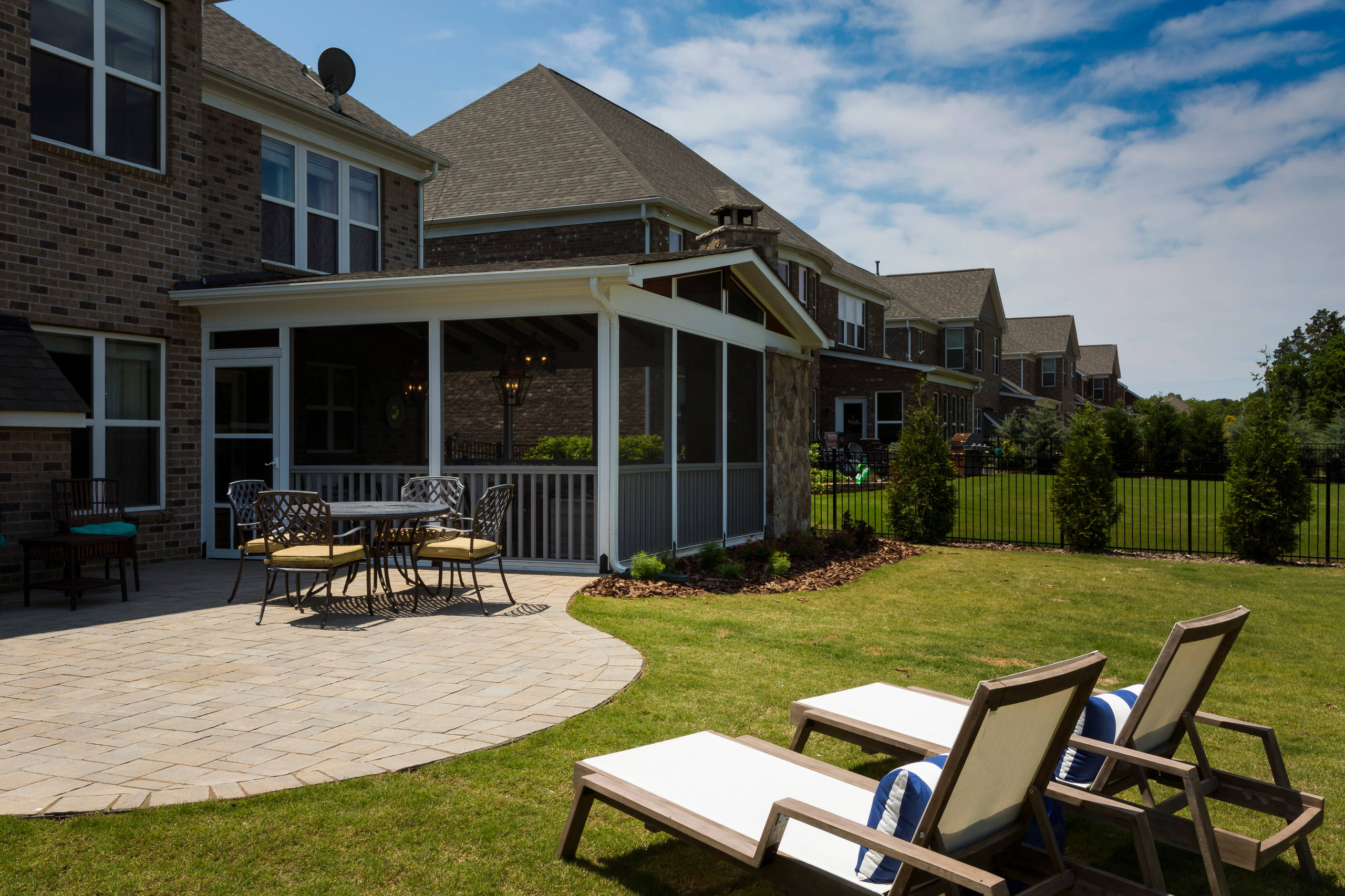75 Beautiful Concrete Paver Screened In Porch Pictures Ideas December 2020 Houzz