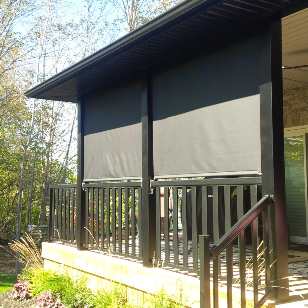 Outdoor Solar Shades - Transitional - Porch - Toronto - by Budget