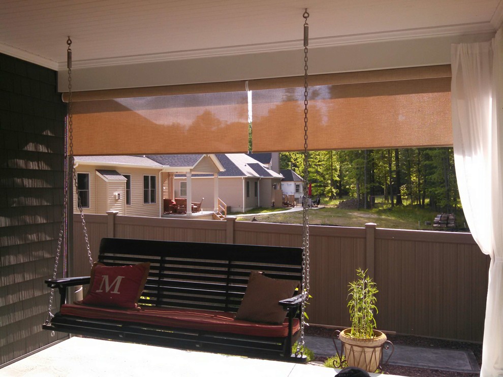 Outdoor Use Porch Shade Transitional Porch Cleveland by Window