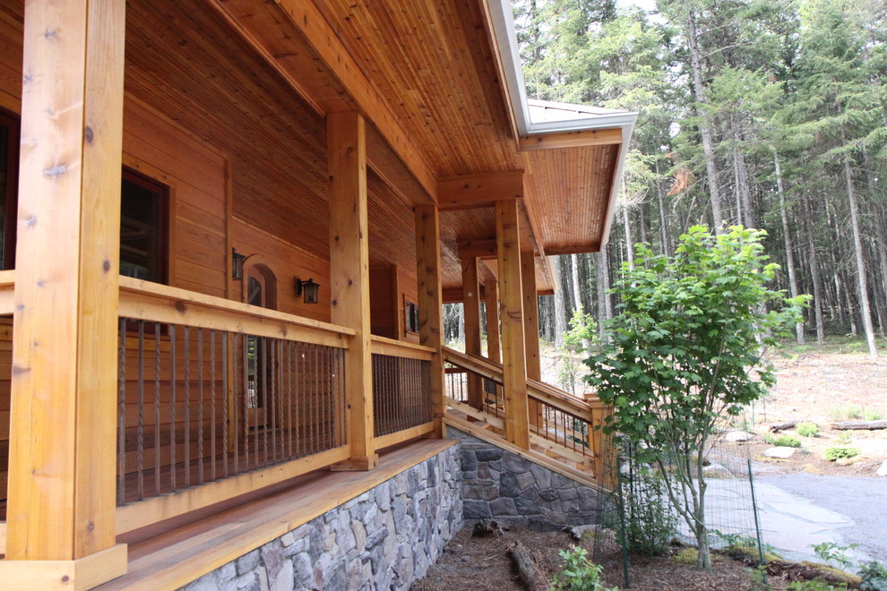 Pacific Northwest Craftsman - Rustic - Porch - Seattle ...