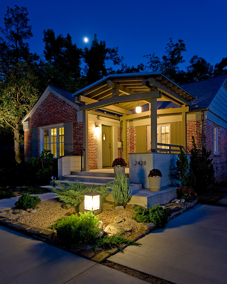 Pagoda House Contemporary Porch Other by Rogers Design Build